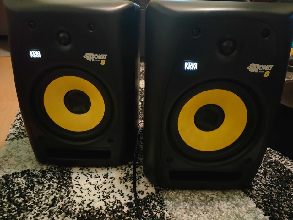 Boxe active monitoare studio Krk rockit 8