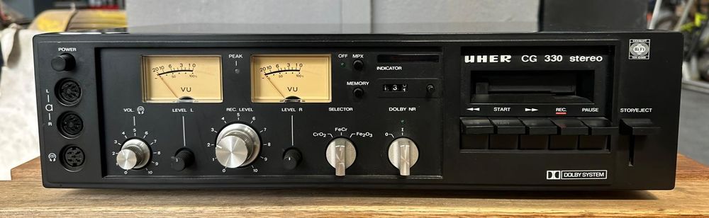 Deck UHER CG 330, Technics RS- B405,  Harman Kardon TD212,