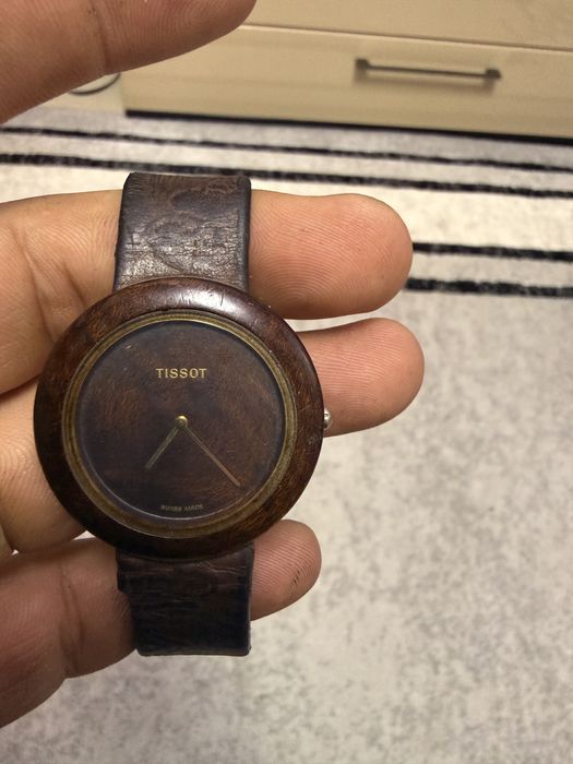 Tissot woodwatch genuine swiss made impecabil