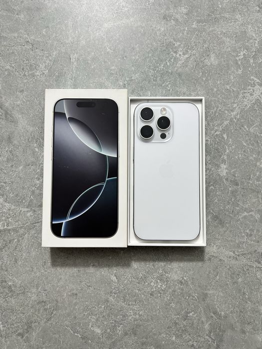 iPhone 16 Pro 256GB White Titanium