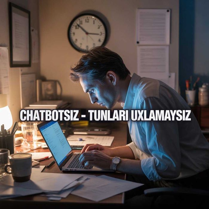 10 daqiqada Telegram, Instagram va Facebook uchun AI Chatbot yarating