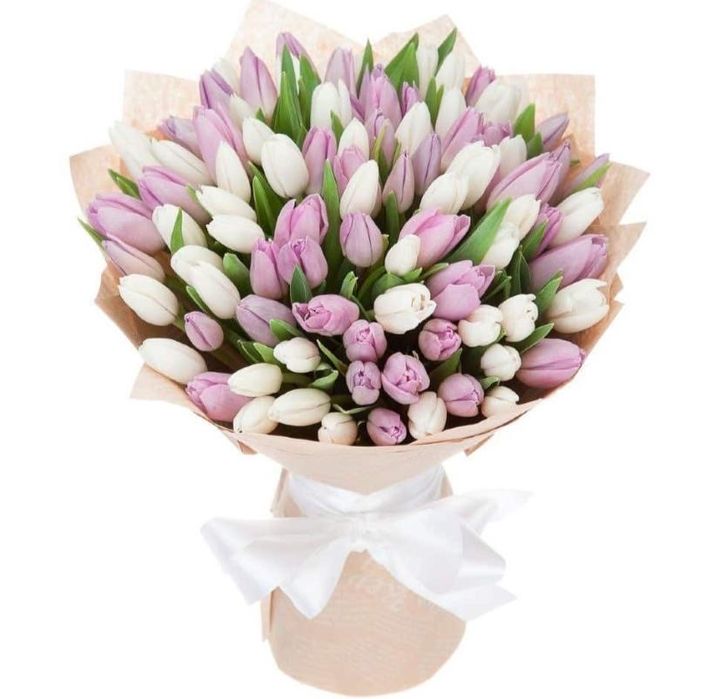 Премиум-тюльпаны к 8 Марта