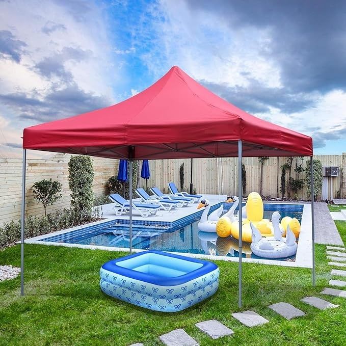 Градинска шатра тип „Хармоника“ 3×3м – UV и водоустойчива