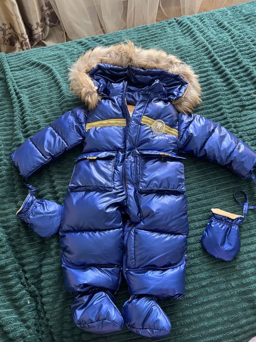 НОВЫЙ Зимний комбез 86 р