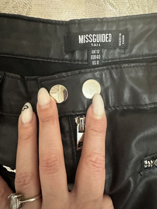 Дамски кожен панталон