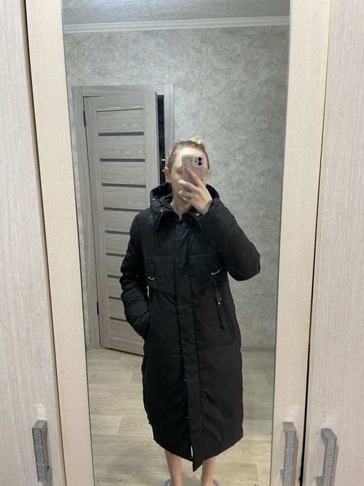 Пуховик зимний тёплый