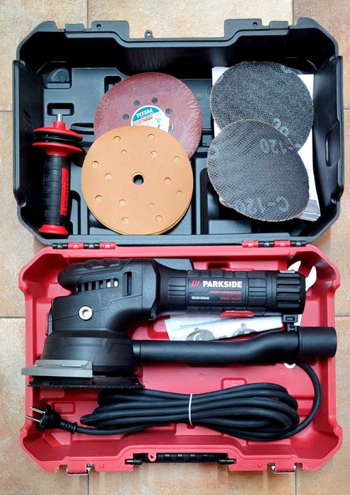 Ексцентър шлайф 220v 75€ Пистолет горещ въздух 20v 45€ Ударен винтоверт 226Nm 60€, Гайковерт 600Nm 85€