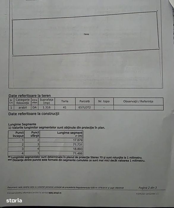 De Vanzare Teren zona Romanu