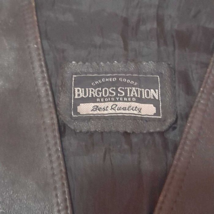 Burgos Station винтажная ковбойская жилетка 46-48р