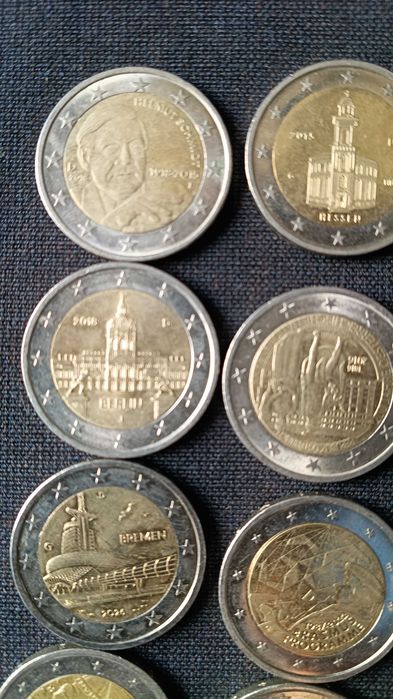 lot 20 monede de 2 euro OMAGIALE