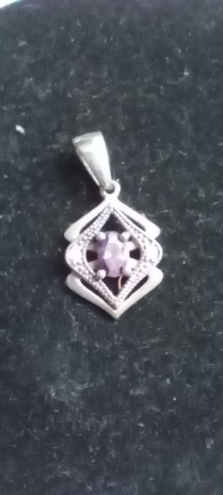 Pandantiv argint cu topaz mistic