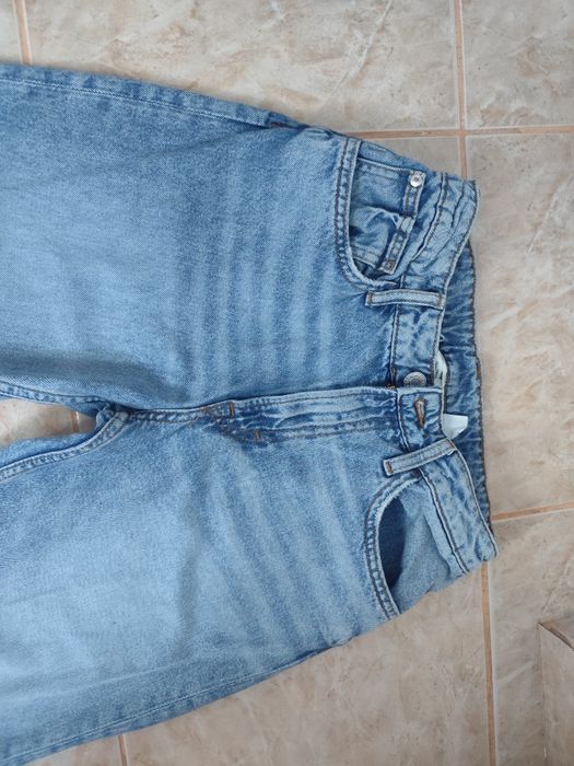 Blugi H&M - mărime 158 - talie ajustabila 76 cm maxim