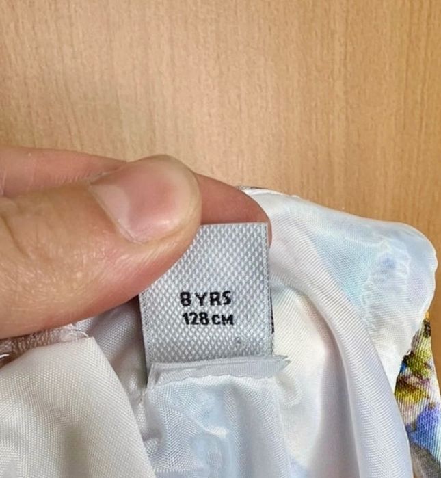 TU Лятна/ парти рокля размер 8 години,  128см