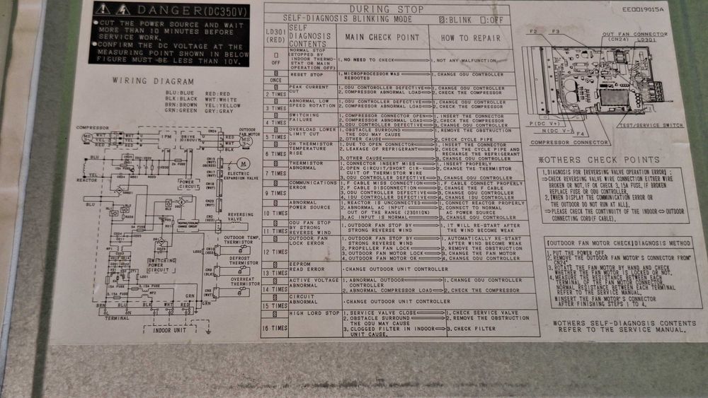 Оригинална платка Hitachi RRZK14498 за RAC‑35WPD – сервизно тествана