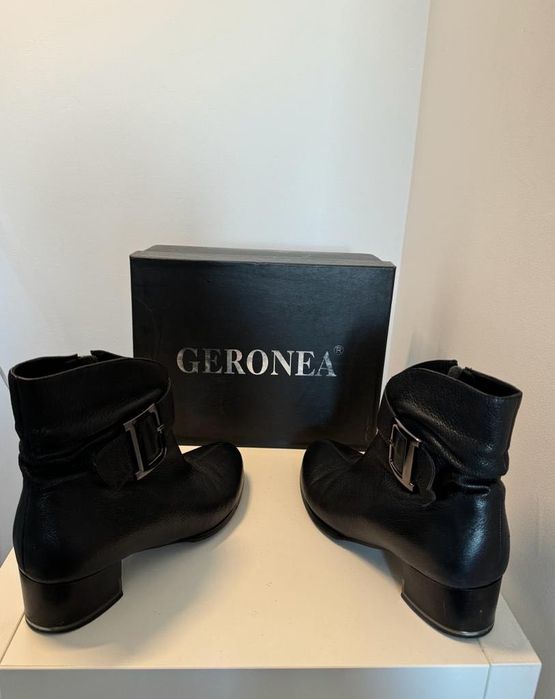 Botine damă piele naturală GERONEA, 39