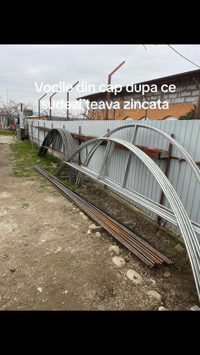 Arcade solar teava zincata, galvanizata 2,6 grosime , solar , solarii