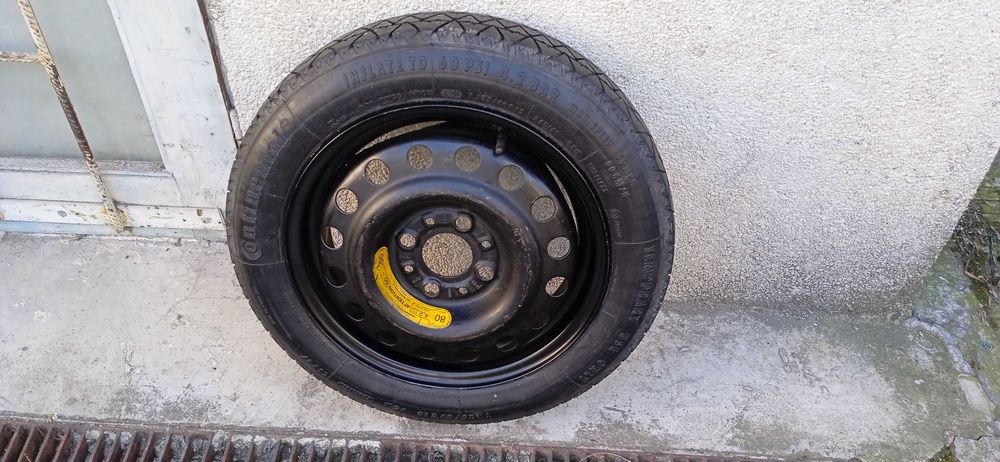 резервна гума патерица Пежо Ситроен 15 цола 4х108, 16 ц. пълноразмерна