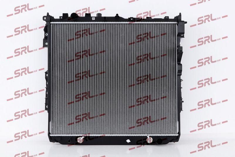 Radiator apa Toyota Sequoia 2022-, Tundra 2022-, 3.4 V6 Turbo, 708x625x26mm, AC: +/-, fagure brazat, OE 16400F4010, SRLine