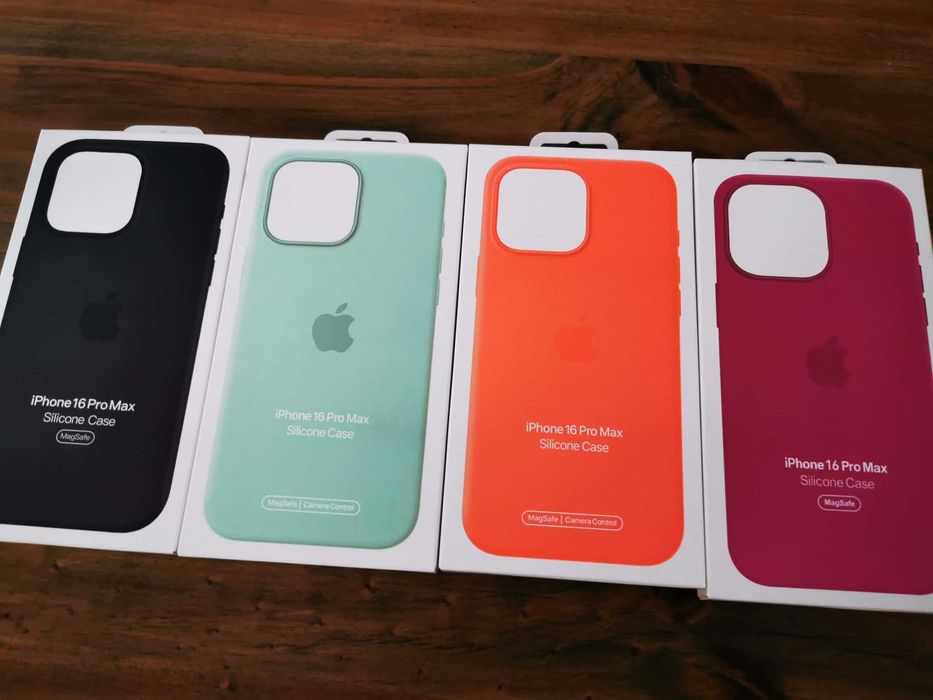 Husa silicon Magsafe + folie sticla ecran Iphone 16 / Pro / MAX / Plus