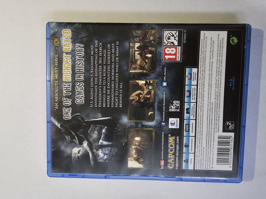 Resident Evil 4 Ps4 диск