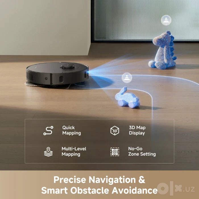Dreame D30 Ultra мощный робот-пылесос 2 в 1 с LiDAR и AI