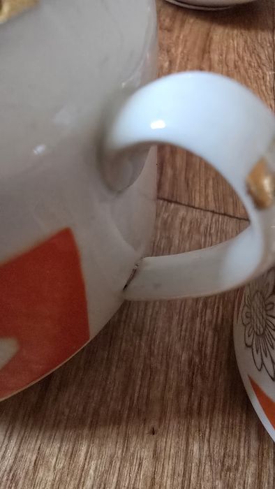 Новый чайный сервиз советский.
