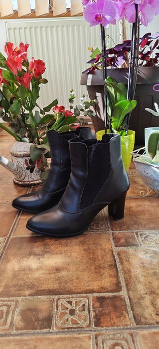 Botine piele naturală