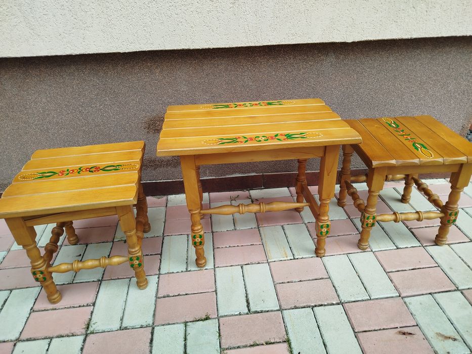 Măsuță cu doua scaune