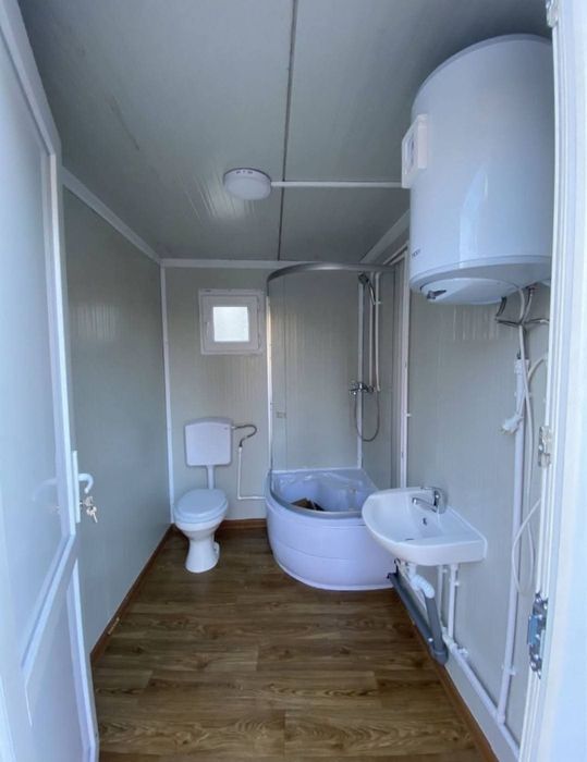 Container metalic 2.4x6m – tavan lambriu