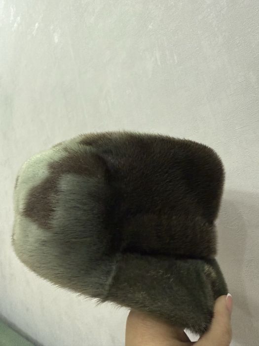 Мужская шапка из нерпы