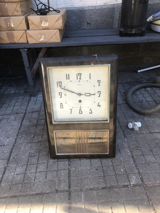 Фенер на газ табло и часовник стар