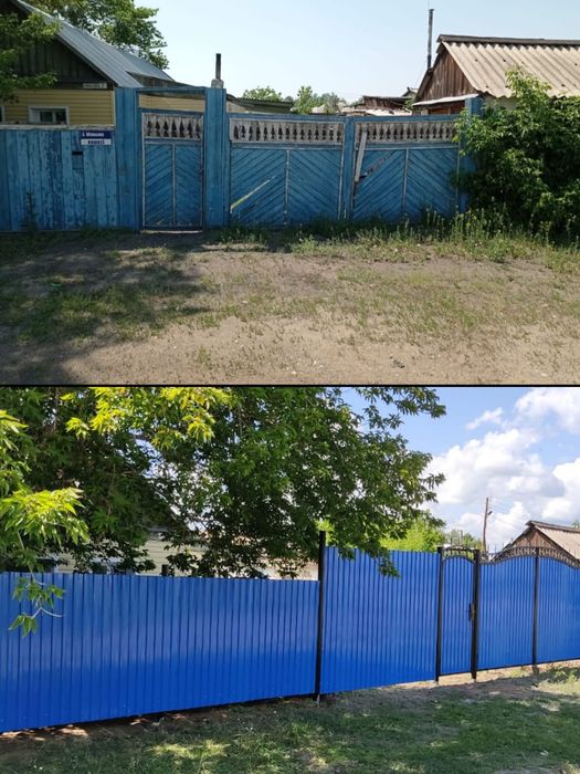 Металлические   ворота. заборы