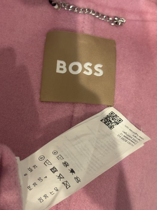 BOSS Дамско вълнено палто