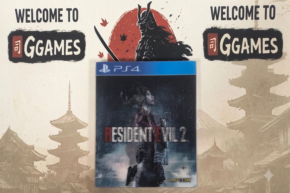 Resident evil 2 Lenticular edition PS4 холограма