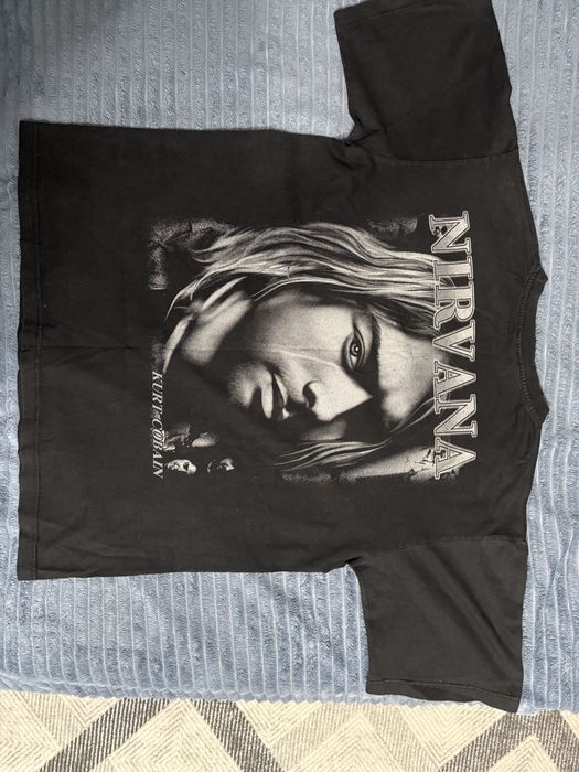 винтажная футолбка nirvana