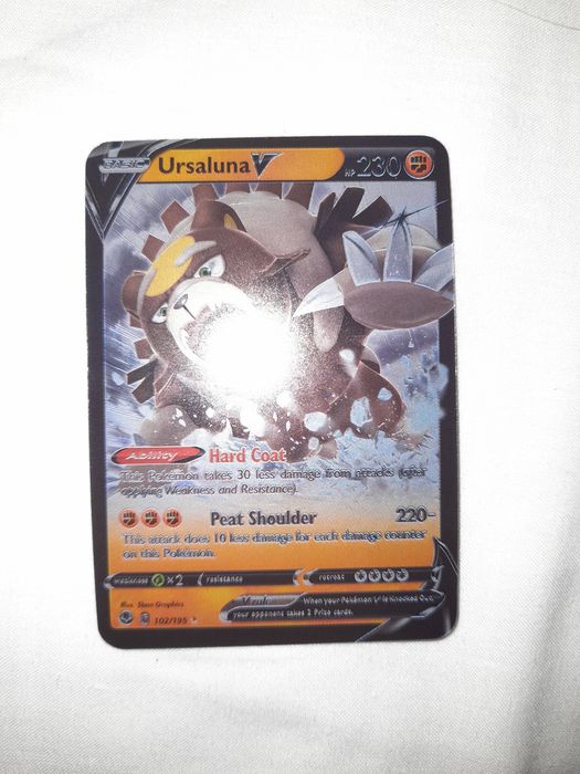 Pokemon карти- Basic Ursaluna V