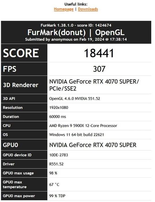MSI Ventus 2X RTX 4070 Super OC