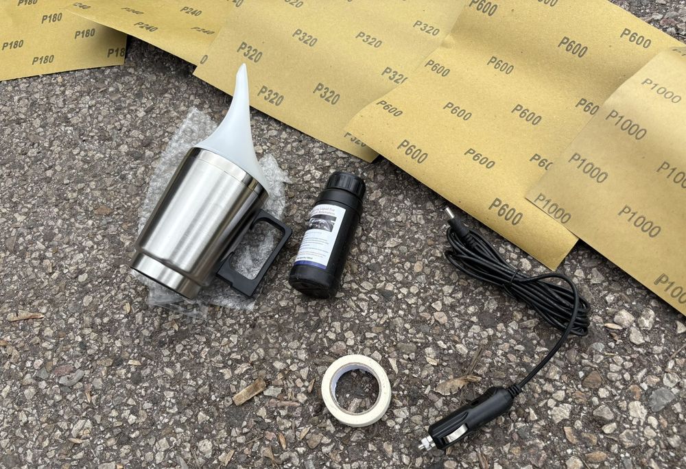 Лампа за химическо полиране на фарове