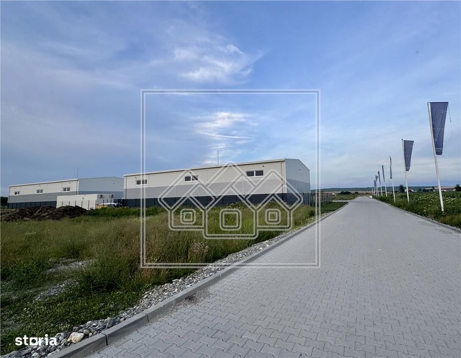 Hala industriala de inchiriat 528 mp, pe un teren de 1738mp| Acces TIR