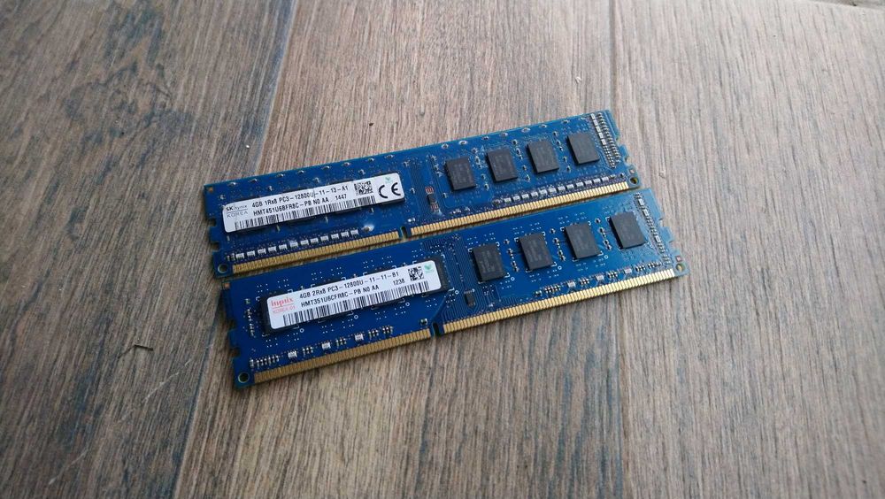 2 Bucati 2pcs ram dd3 4gb