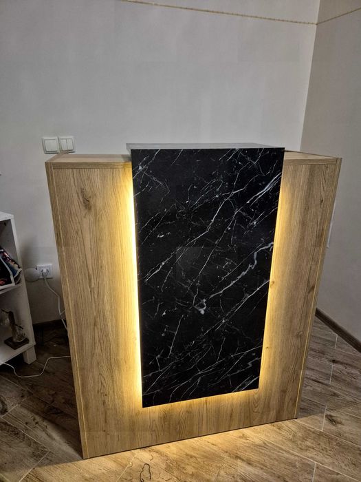 Рецепция(черен мрамор)