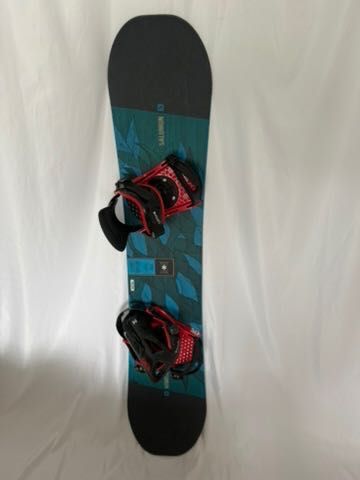 Placă Snowboard Salomon Liberty 140cm + Legături Burton