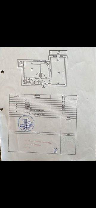 Proprietar - Inchiriere Ap.2 cam.,parcare Cosmopolis