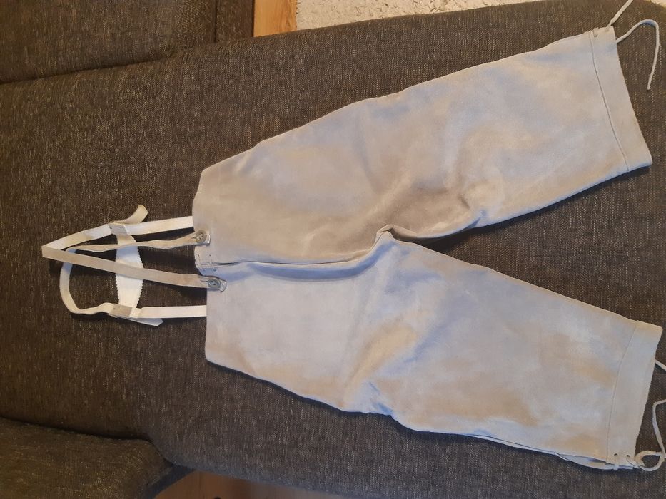 Pantaloni tirolezi piele copii marimea 164