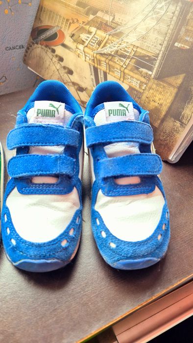 Купени 85 лв-Puma, Пума детски маратонки 26 и 27 Puma с велкро