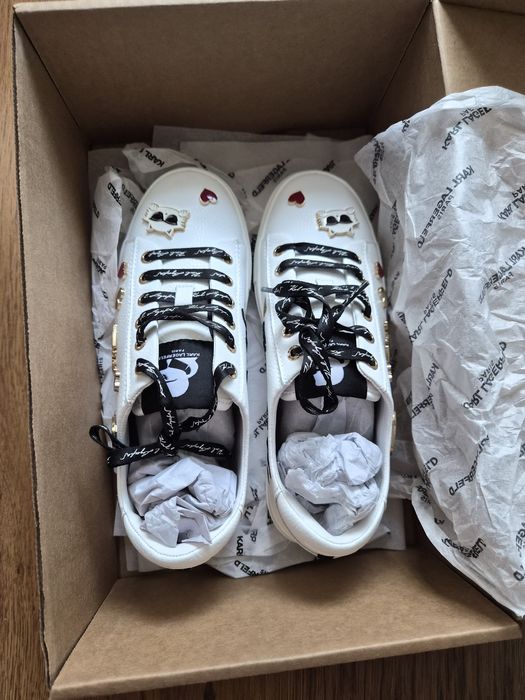 Karl Lagerfeld оригинални сникърси с пинове