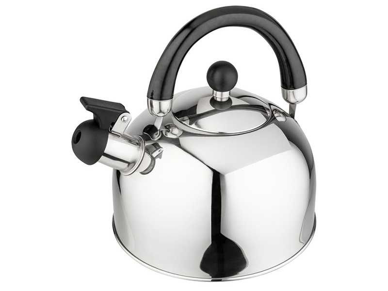 НОВИ! Чайник свирещ 2л индукция/газ/керамични/електр. котлони инокс