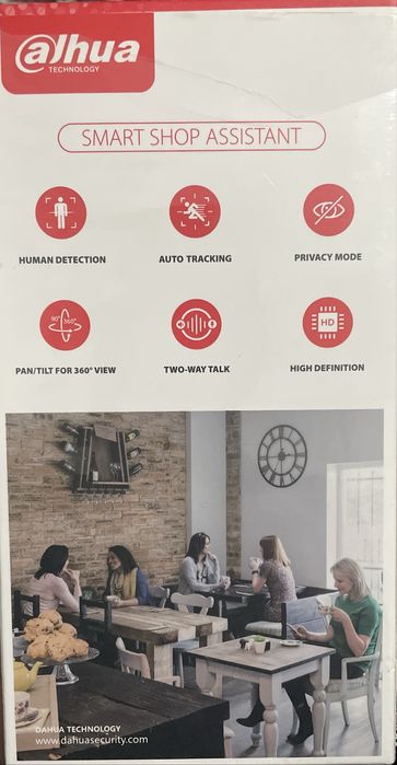 Dahua wifi kamera, video enaga, chaqolog’i bor onalarga juda qulay