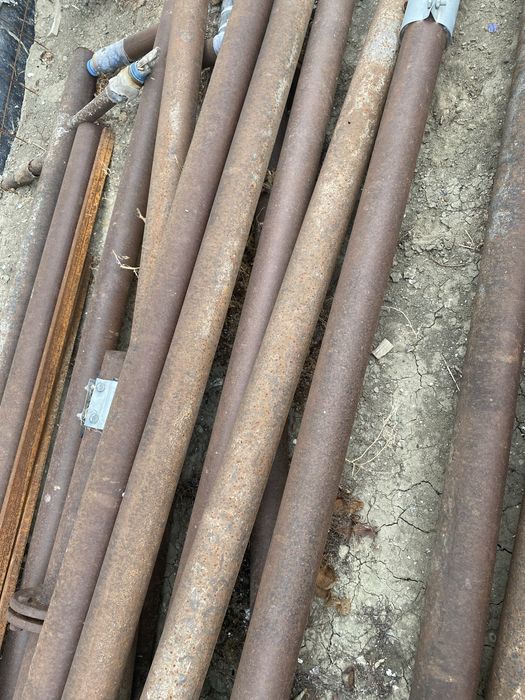 Трубы 100 б/у на стойки