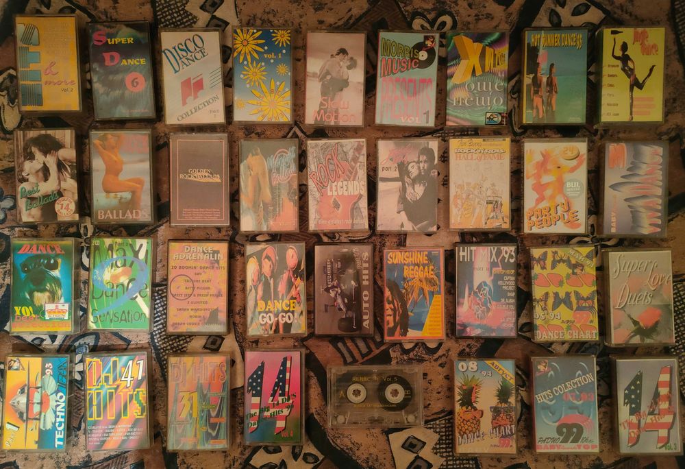 Продавам аудиокасети